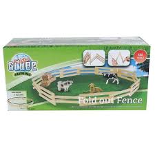1:24 Kids Globe Wooden Corral Fence 156Cm