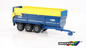 1:32 Britains Kane Tri-Axel Halfpipe Silage Trailer - Image 2