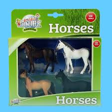1:32 Farming Horse 4 Pcs