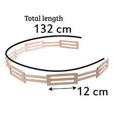 1:32 Kids Globe Wooden Corral Fence 132Cm - Image 2