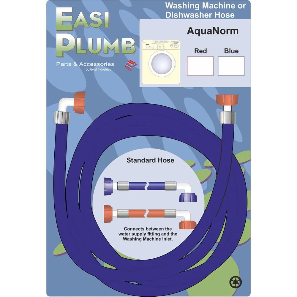 1.5M Aqua Normin Blue Appliance Hose EP15WMHB
