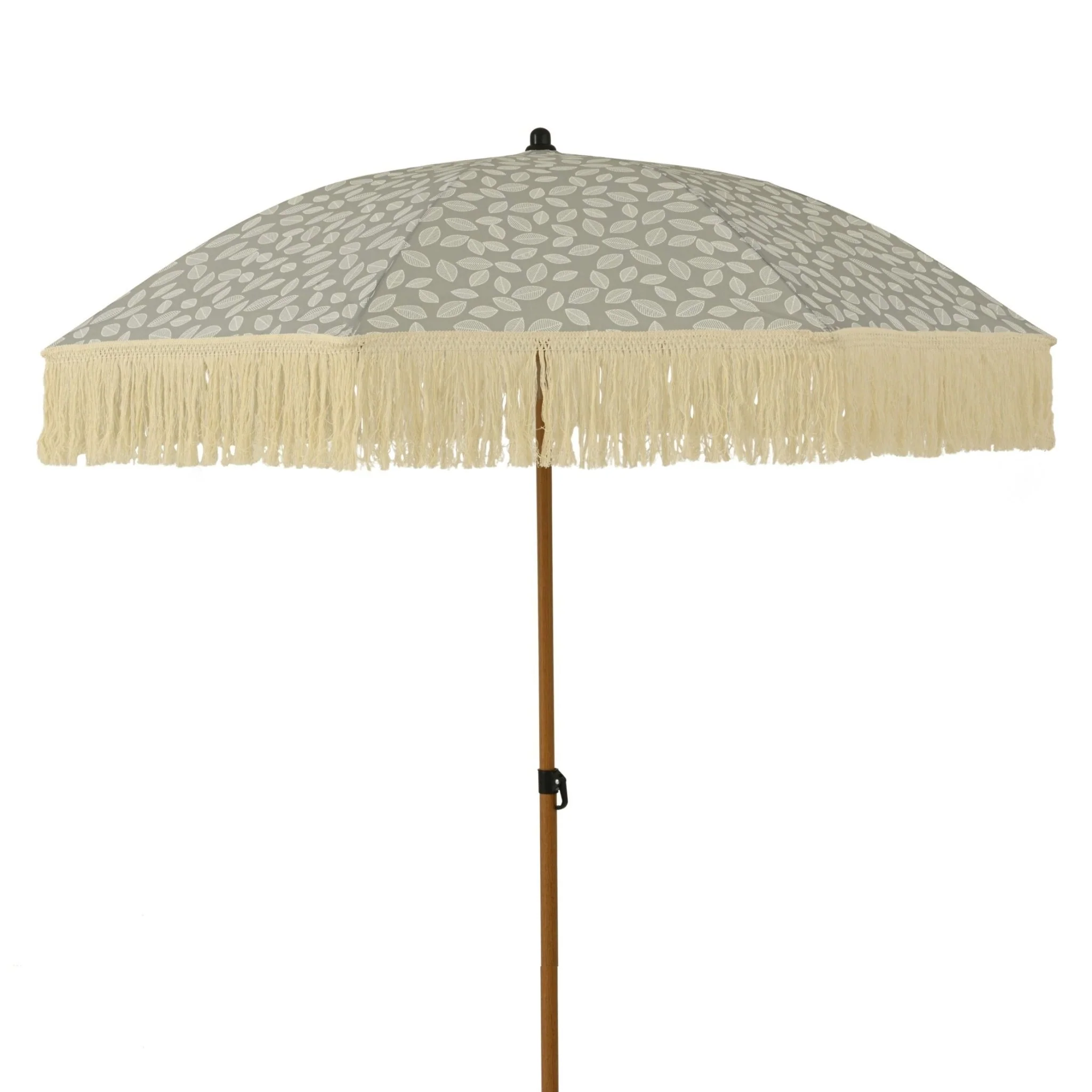 1.8m Sage Leaf Fringed Parasol