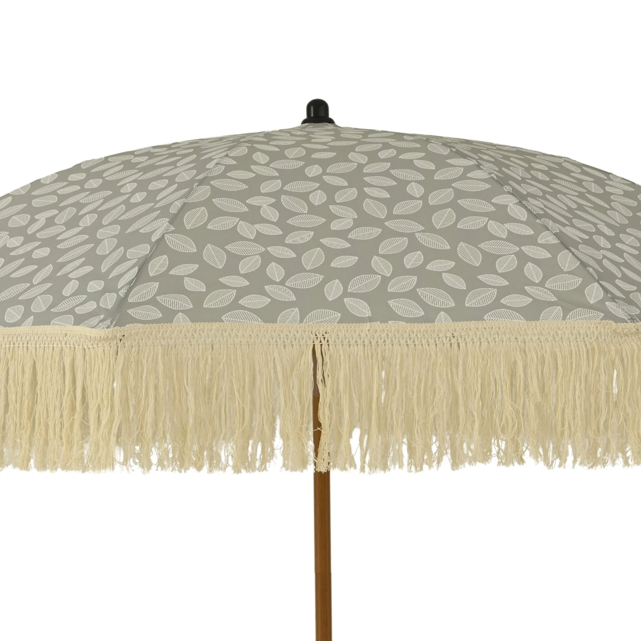 1.8m Sage Leaf Fringed Parasol - Image 3