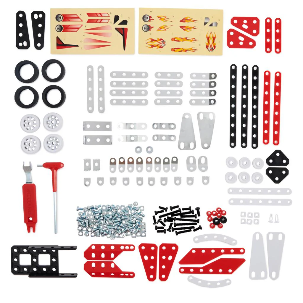 Meccano 10 Multi Model Set -Racing Vehicles - Image 2