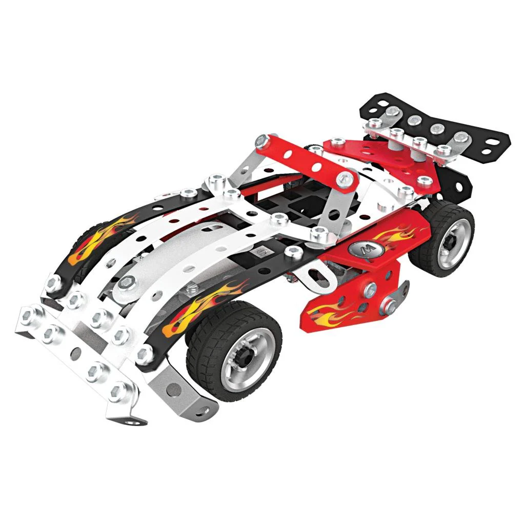 Meccano 10 Multi Model Set -Racing Vehicles - Image 3