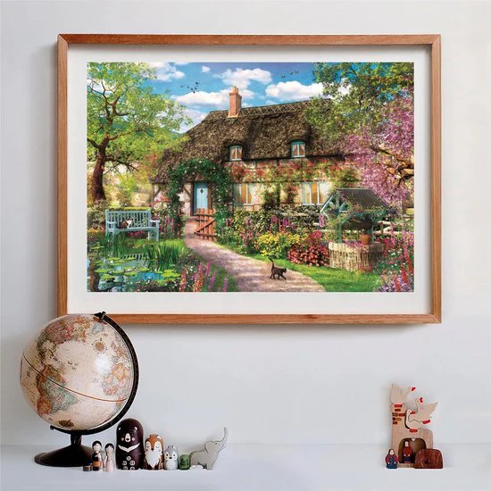 1000 Piece Jigsaw Puzzle - The Old Cottage - Image 2