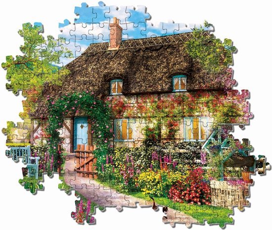 1000 Piece Jigsaw Puzzle - The Old Cottage - Image 3