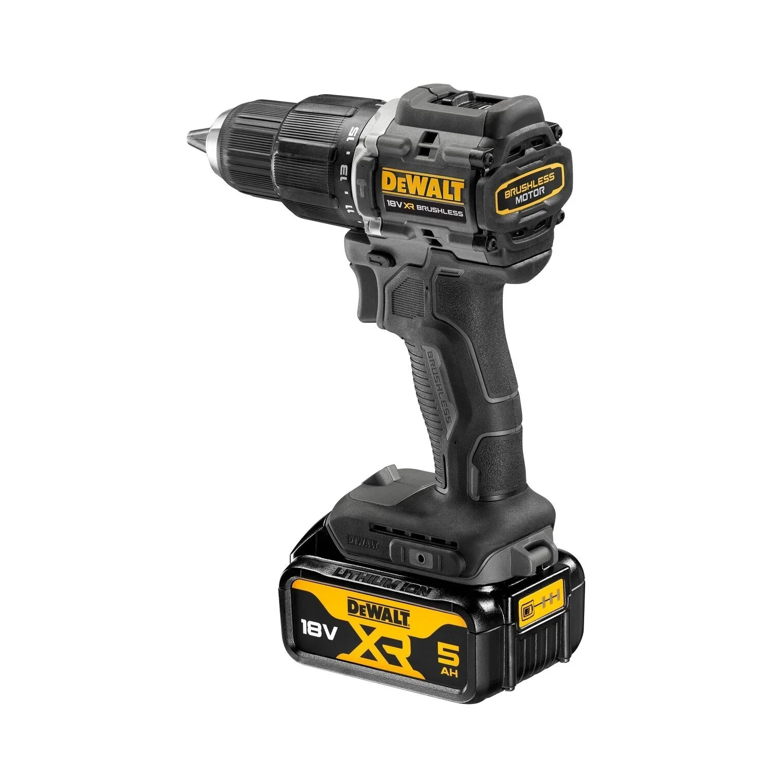 100th Anniversary DeWalt Combi Drill 2x5Ah Li-Ion 18V Brushless - Image 3