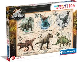 104 Piece - Jurassic World Puzzle
