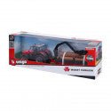 10Cm Massey Fergusson 8740S Tractor W/ Log Trailer