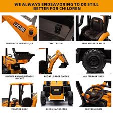 12V JCB 3CX Compact Ride On - Image 4