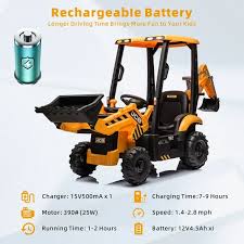 12V JCB 3CX Compact Ride On - Image 5