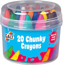 20 Chunky Crayons