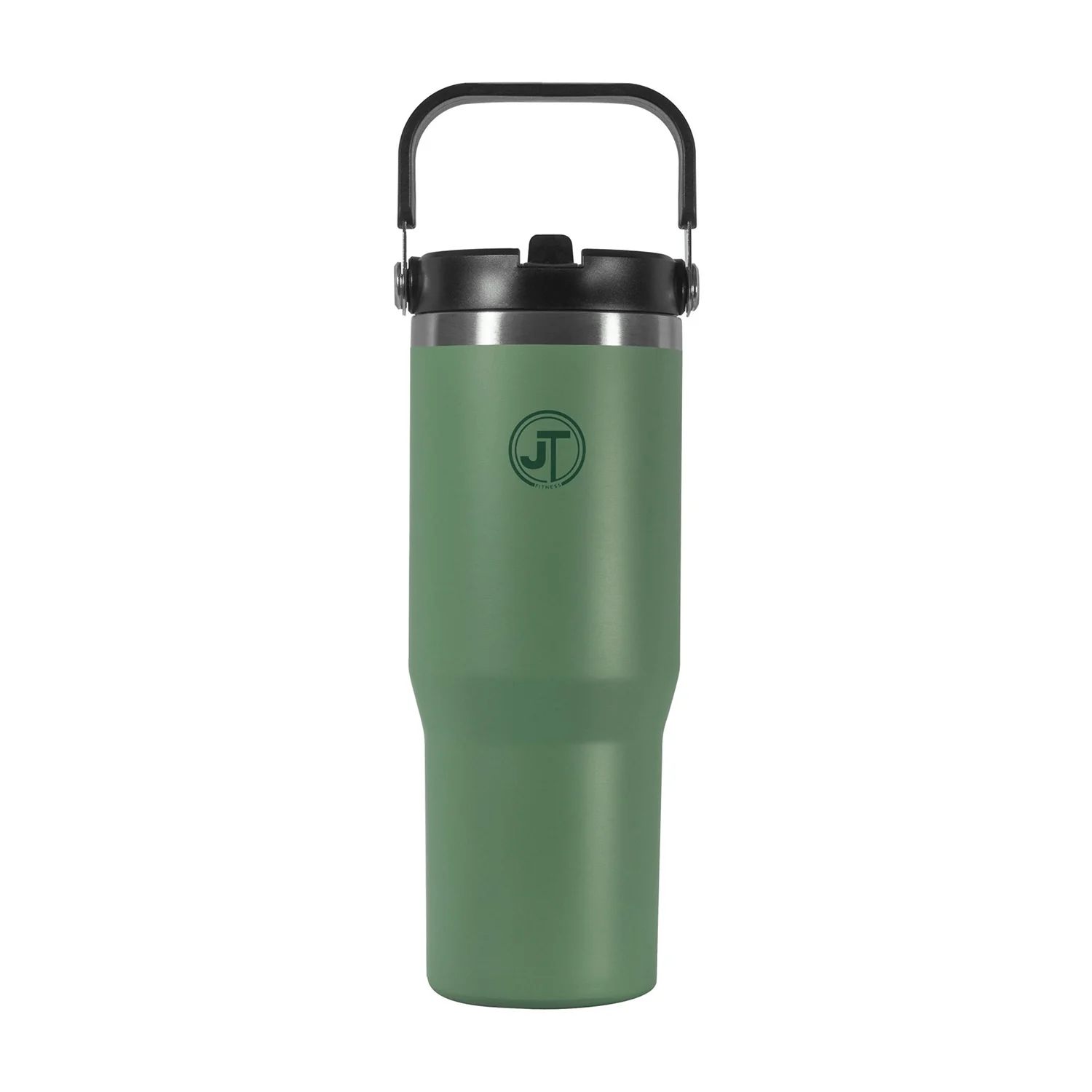 30oz Double Wall Vacuum Mug With Carry Handle Sage