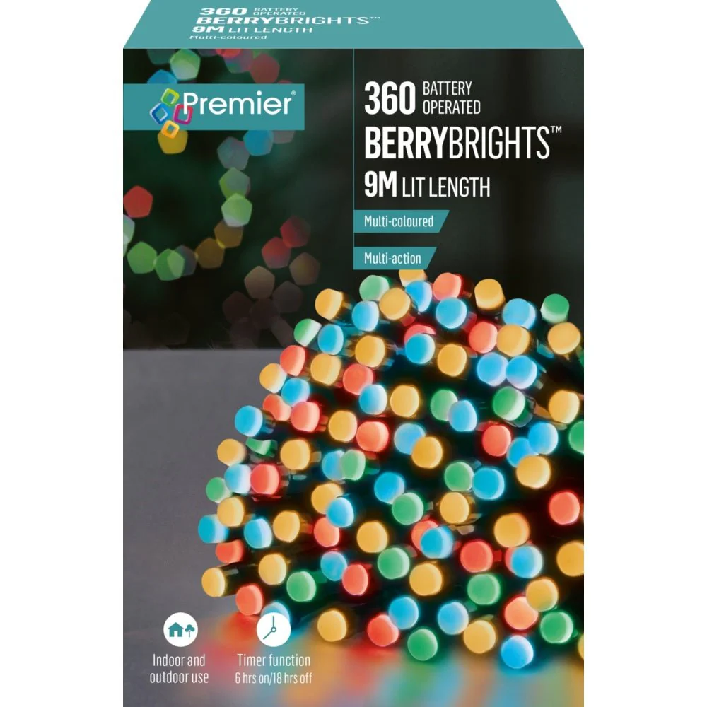 360 Multi | Action Led Berrybrights | Multi | Coloured