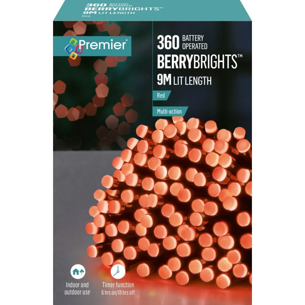 360 Multi | Action Led Berrybrights | Red
