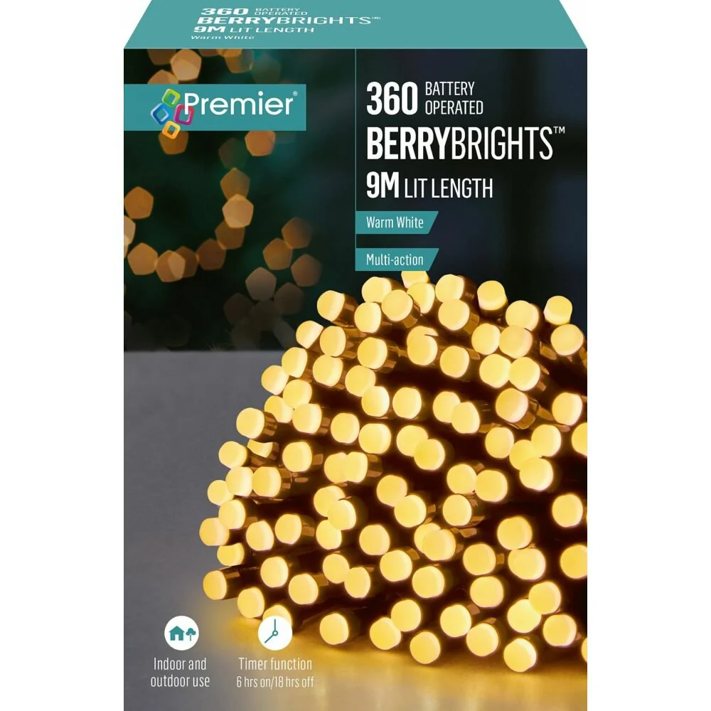 360 Multi | Action Led Berrybrights | Warm White