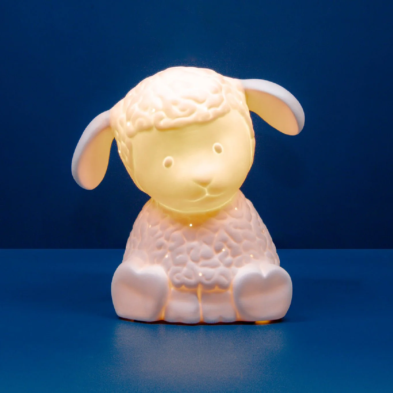 3D Ceramic Baby Sheep Lamp