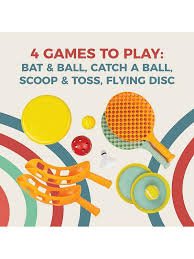 5 In 1 Multiplay (Bat & Ball, Catch A Ball, Scoop & Toss, Frisbee) - Image 2