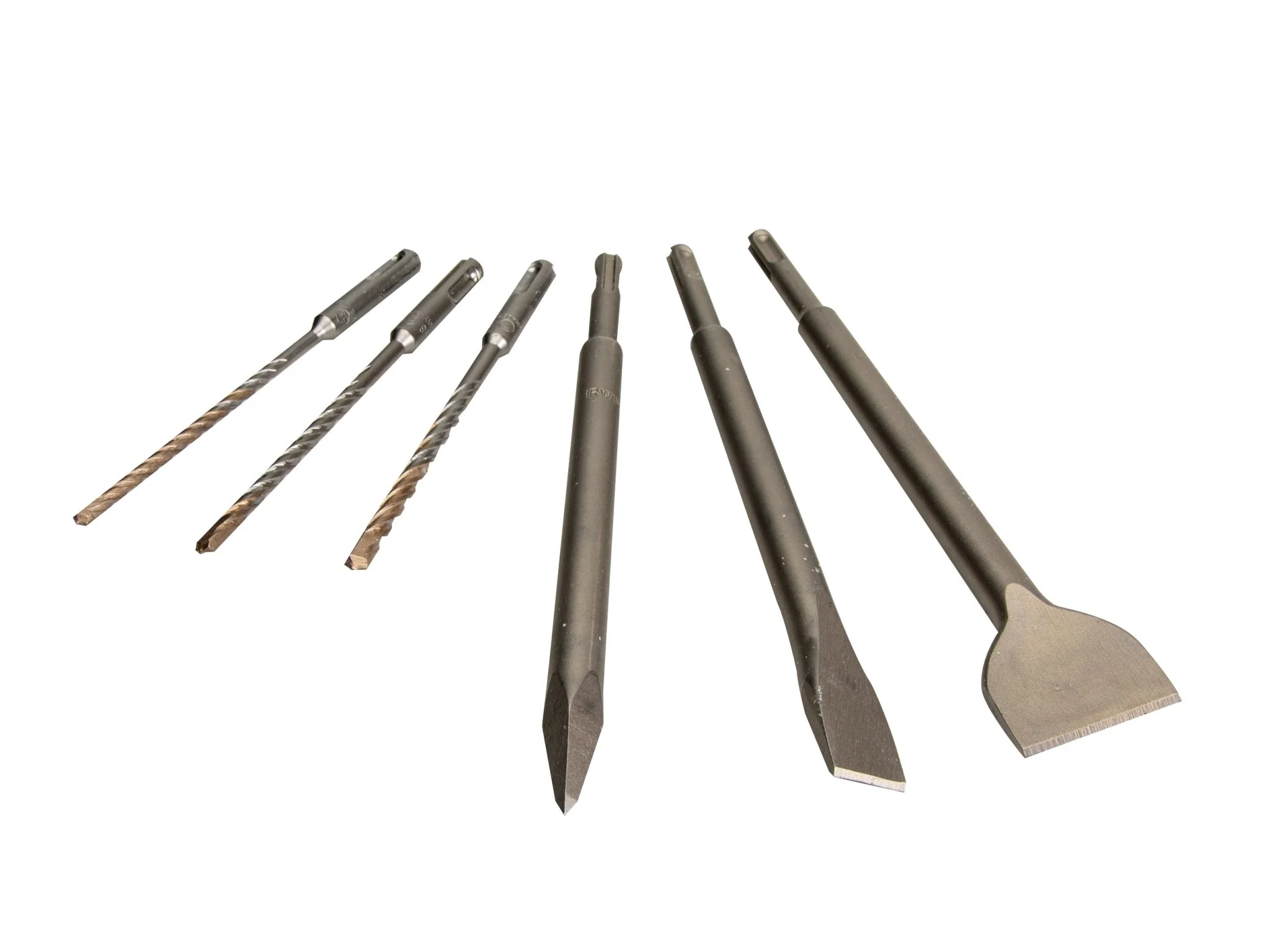 DeWalt SDS Plus Chisel & Bit Set, 6 Piece