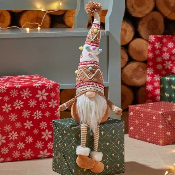 60cm Seated Mr Gingerbread
