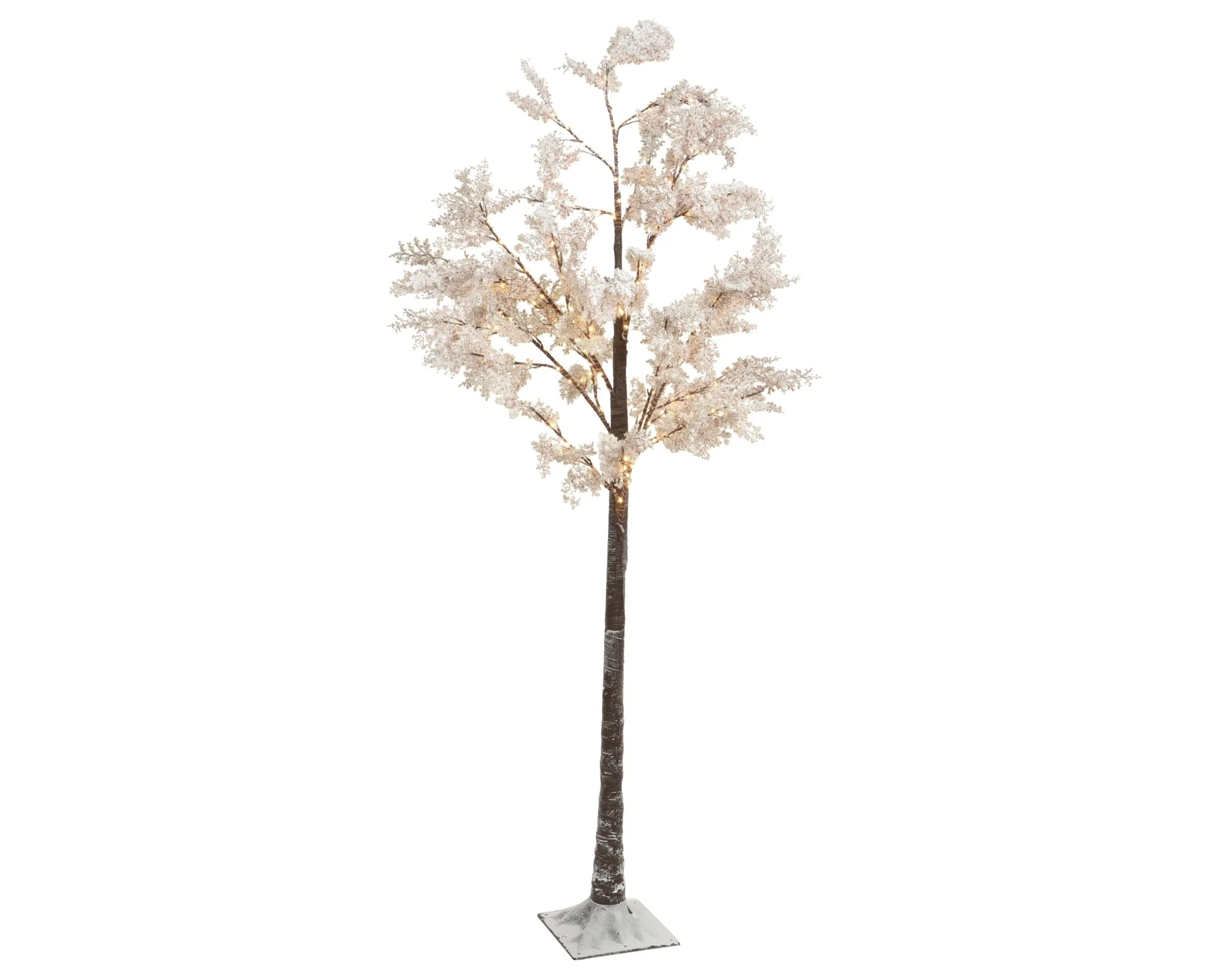 6ft Micro LED White Blossom Christmas Tree - 180cm