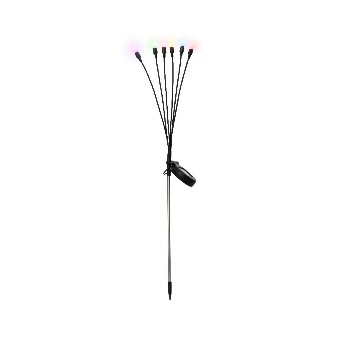 70cm Black PVC Solar Stake Light Swaying - Image 3