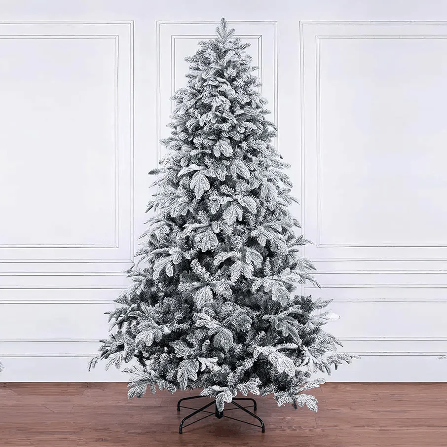 7ft Frosted Fir Noble Pine Christmas Tree with 2,128 Tips - Image 2