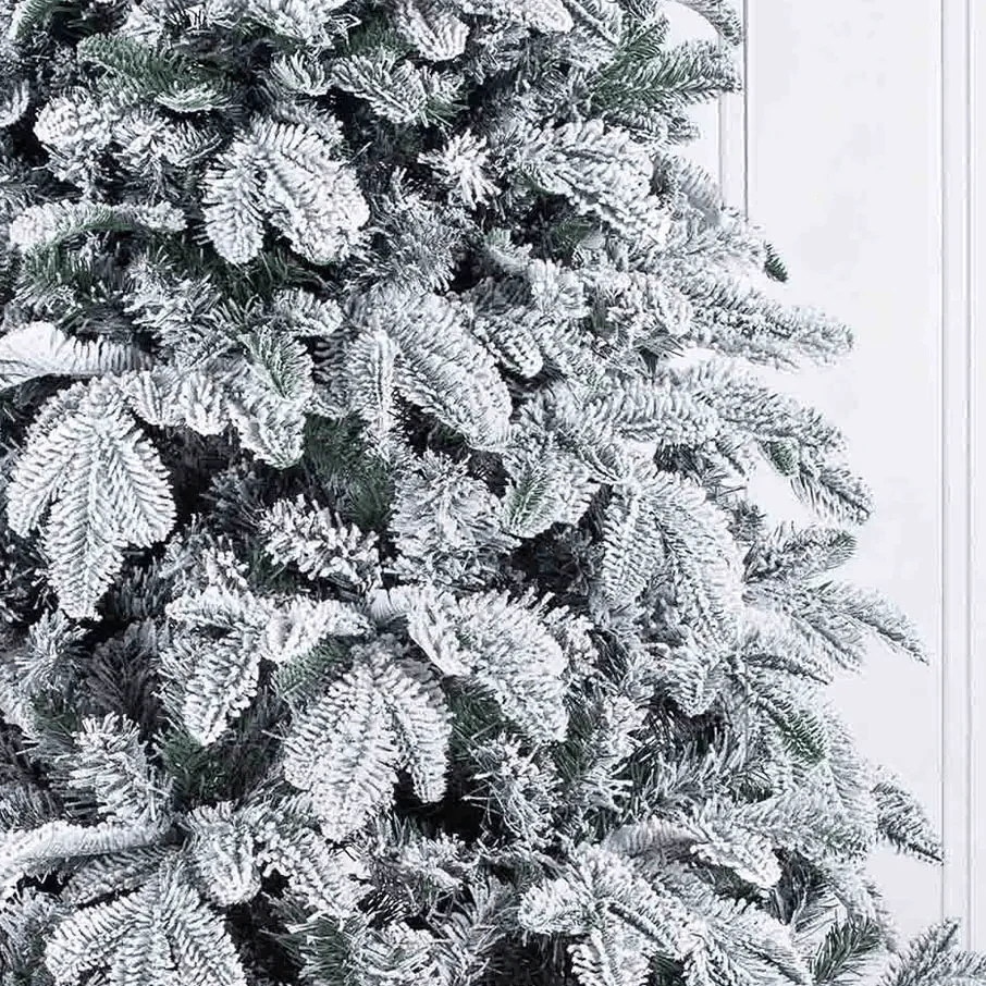 7ft Frosted Fir Noble Pine Christmas Tree with 2,128 Tips - Image 3