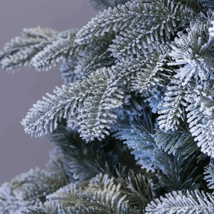 7ft Frosted Fir Noble Pine Christmas Tree with 2,128 Tips - Image 4
