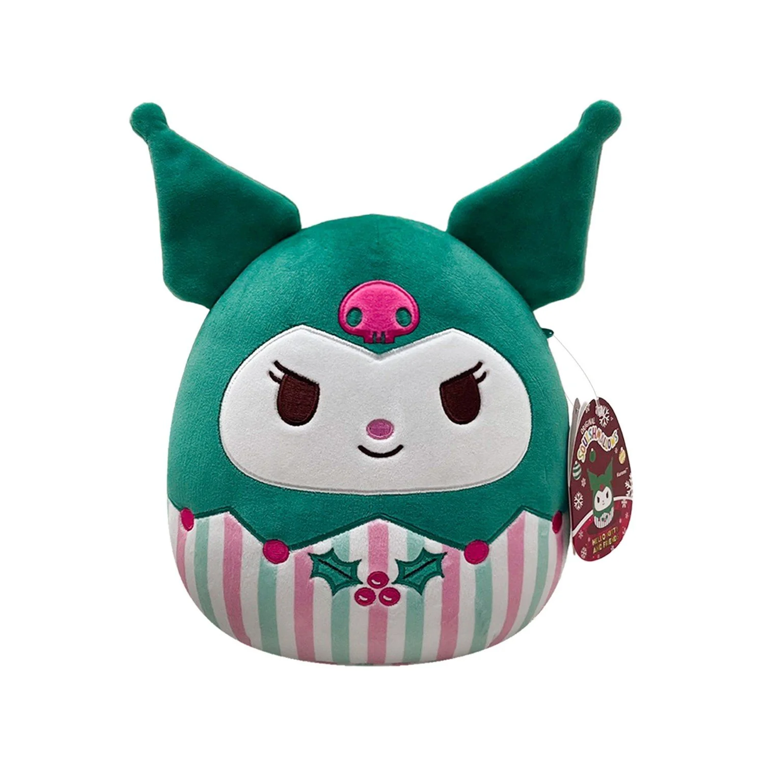 8" Squishmallows Xmas Hello Kitty And Friends - Kuromi