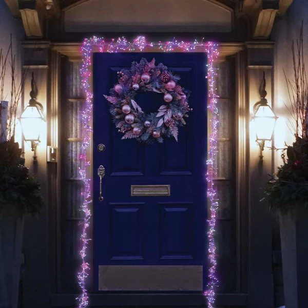 880 LED Door ClusterLights - Multi Coloured
