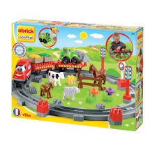 Abrick Countryside Train With Accessories