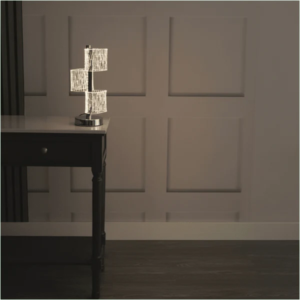 Acrylic Lamp with 3 Lights 34cm - Image 2