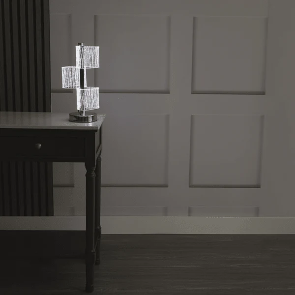 Acrylic Lamp with 3 Lights 34cm - Image 3