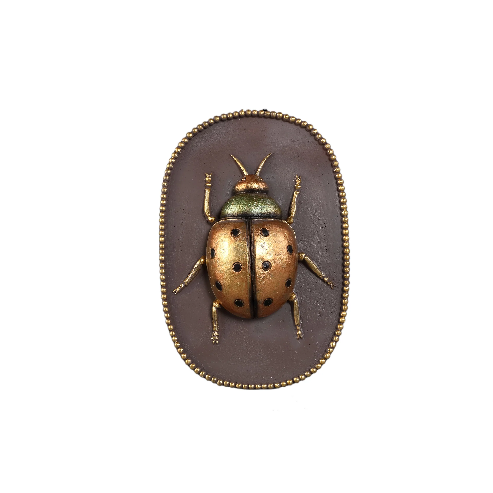 Adalay Gold Ladybug Wall Hanger 14cm