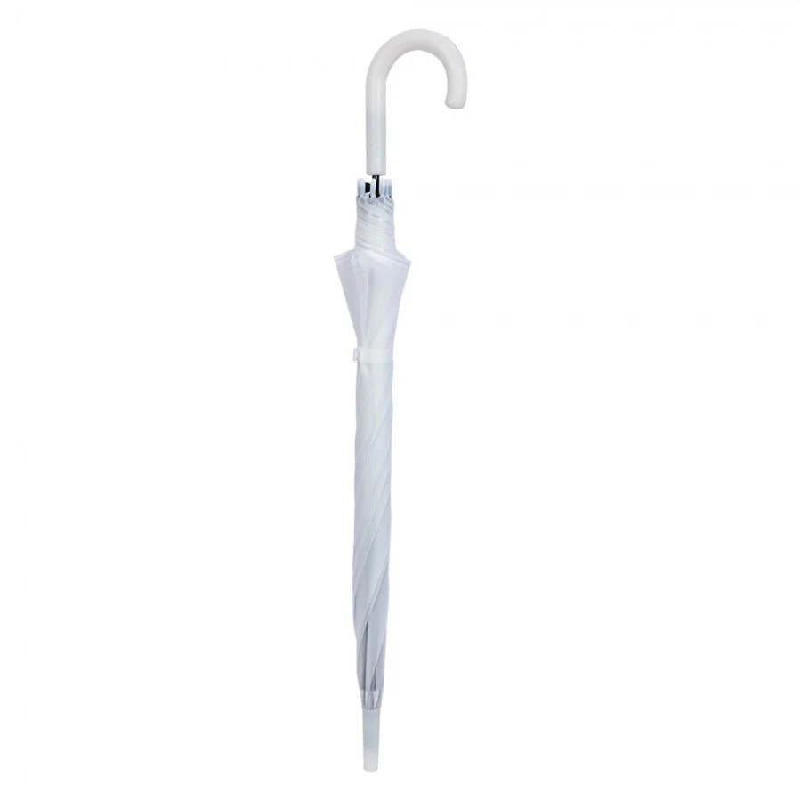 Adult Luxury Umbrella 80cm White - Image 2