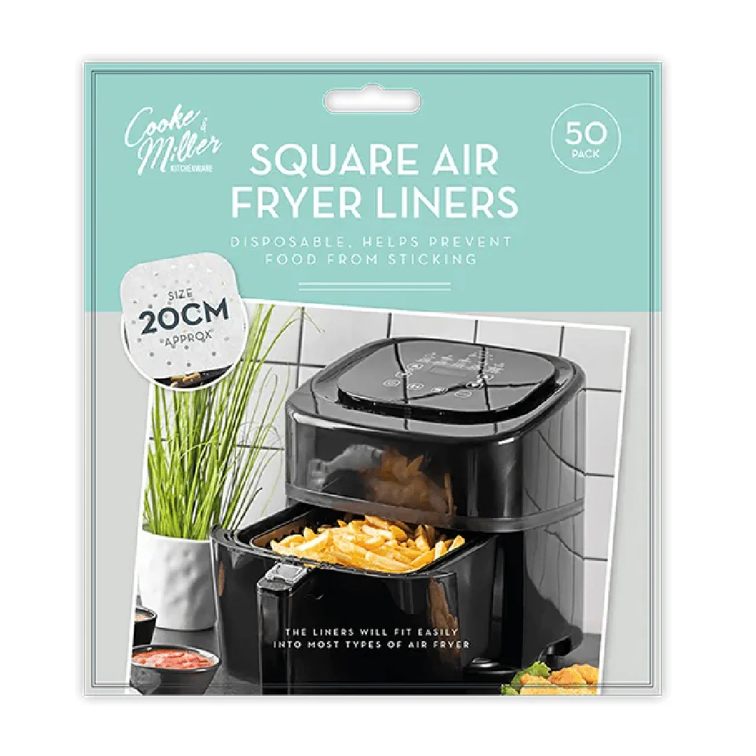 Air Fryer Sheets Square 20 x 20cm 50pk