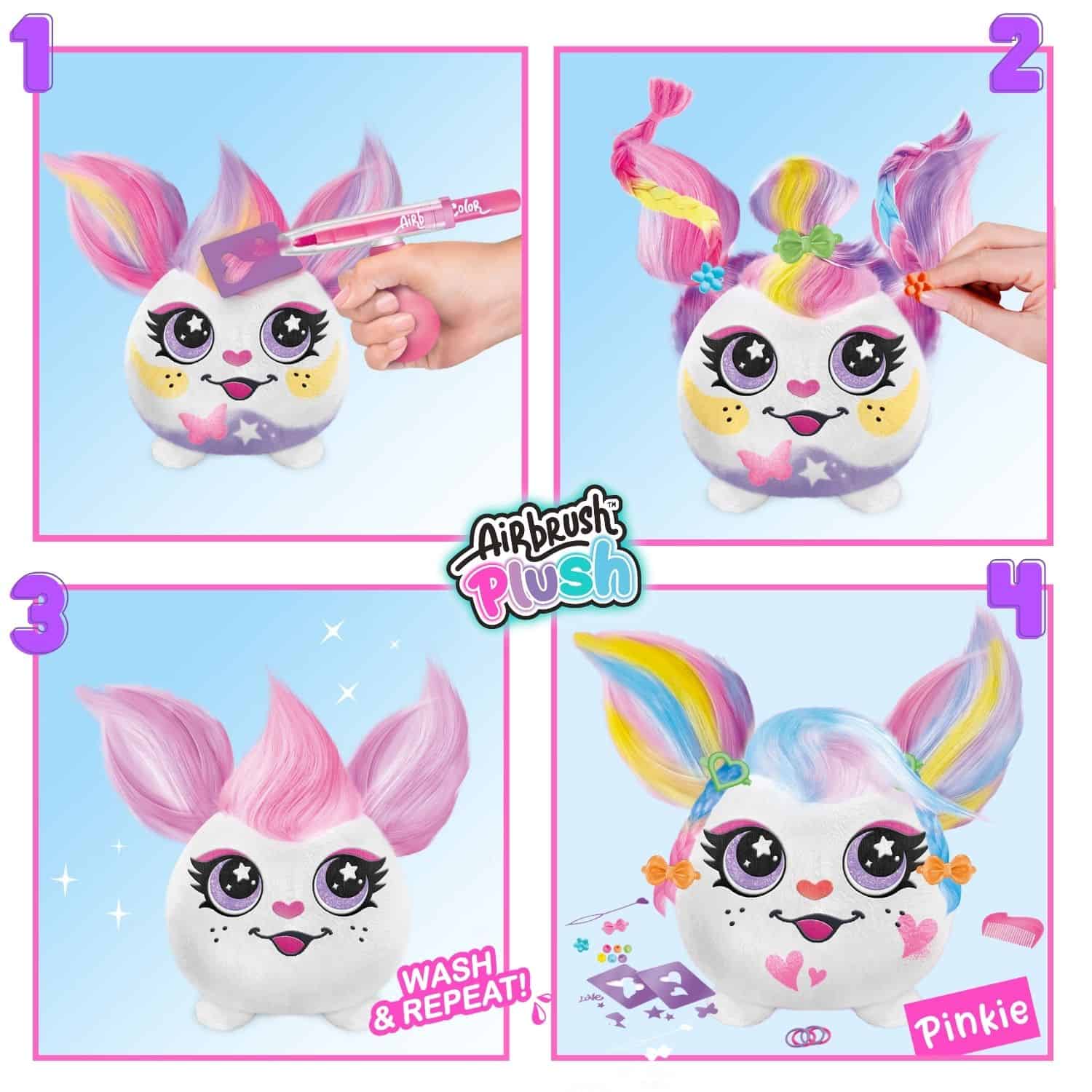 Airbrush Plush Hairiffic - Image 2