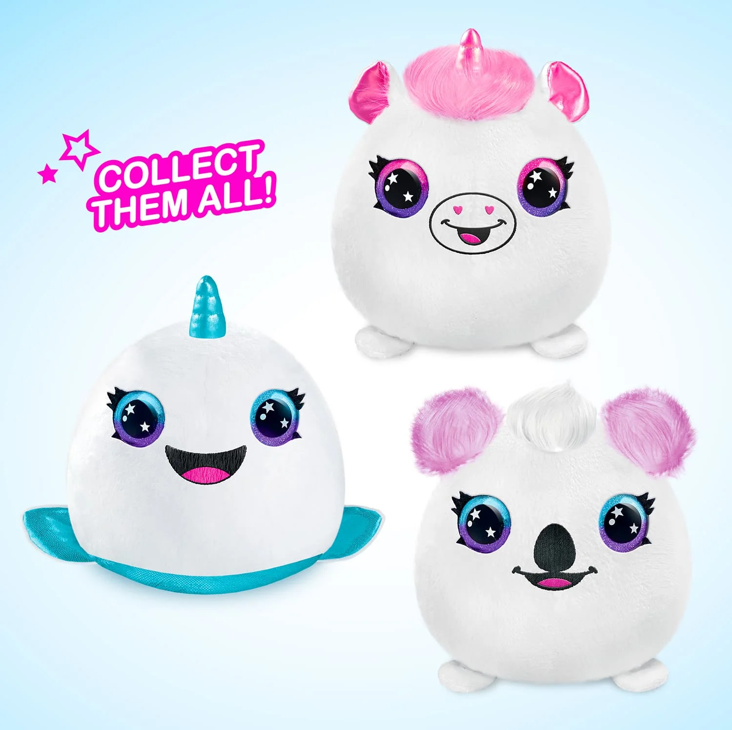 Airbrush Plush Squishy Plush Neon Assorted Styles - Image 5
