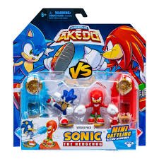 Akedo Sonic S1 Vs Pack - Sonic Vs Knuckles