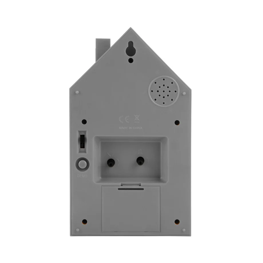 Alarm Clock Modern Cuckoo Mouse Grey - Image 5
