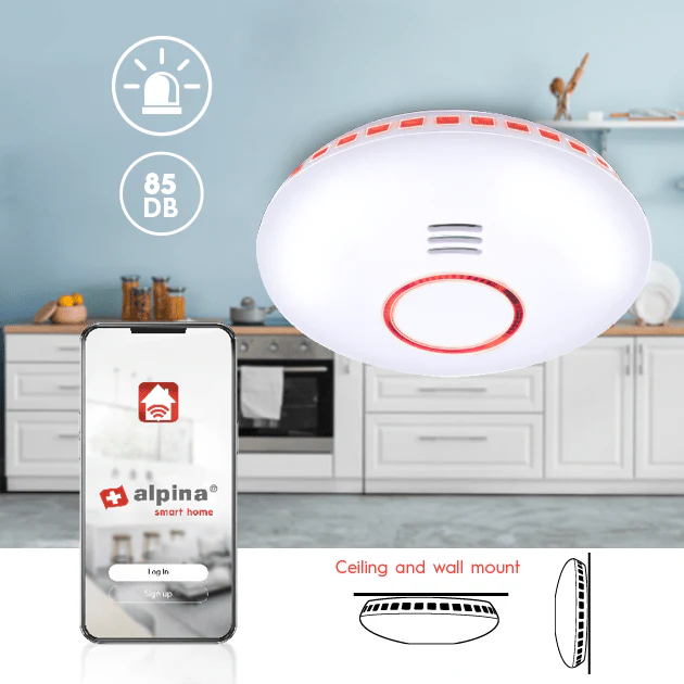 Alpina Smart Heat -  Smoke Detector - Image 7
