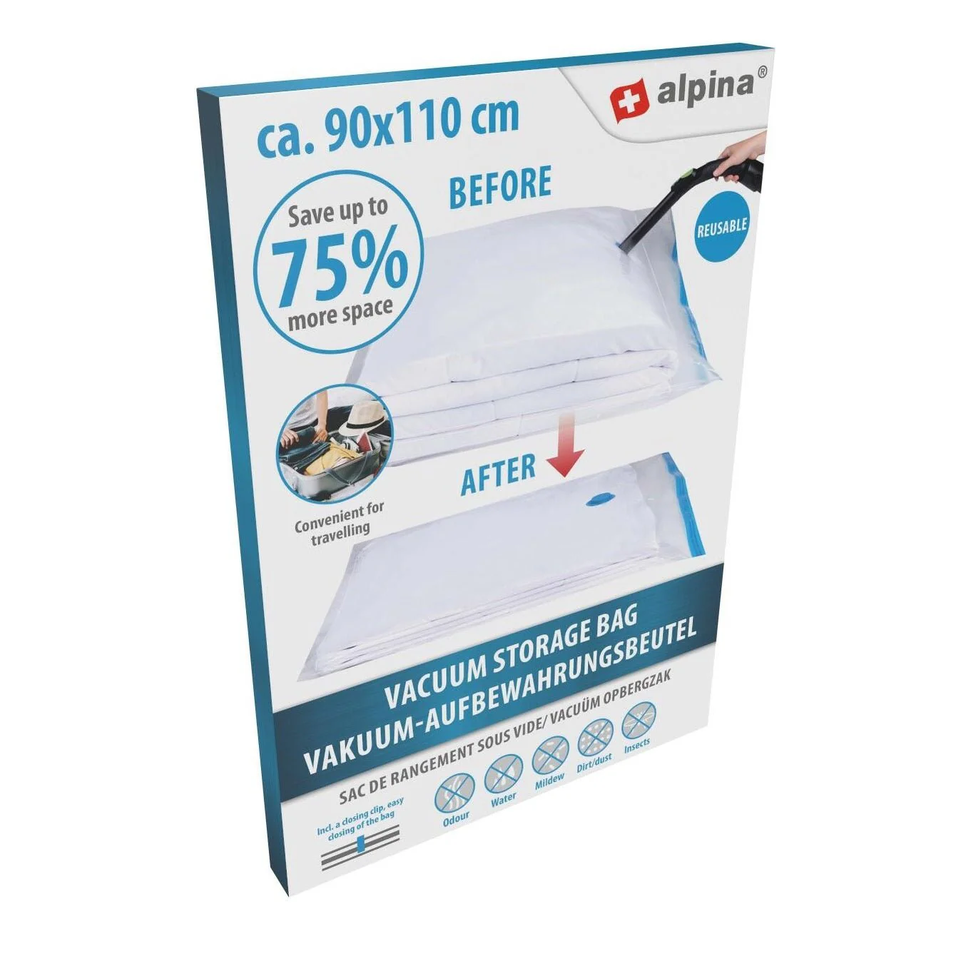 Alpina Vacuum Storage Bag 90 x 110cm