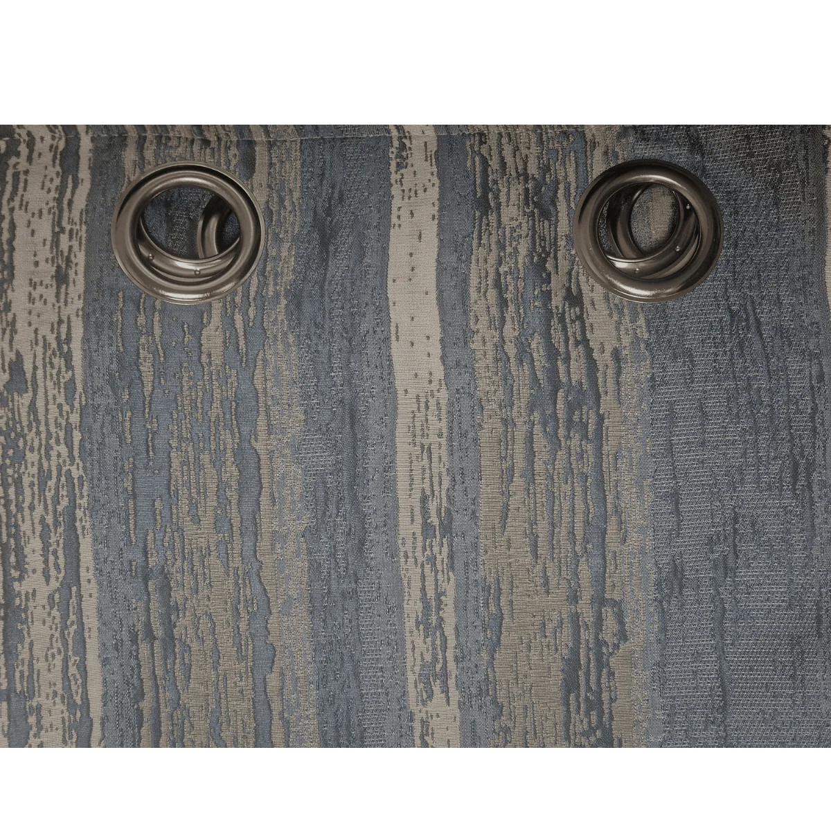 Ankara Navy Eyelet Curtains – 66 × 90 (168 × 229 cm) - Image 2