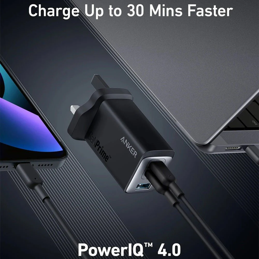 Anker 735 Charger 3 Port GaNPrime 65W USB C USB A | A2668211 - Image 3
