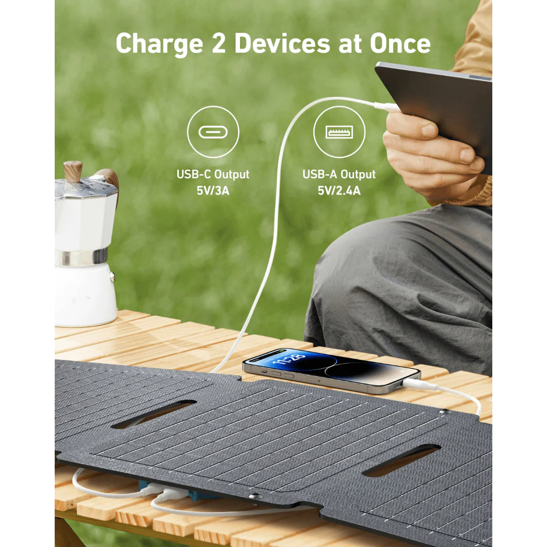 Anker SOLIX PS30 Portable Solar Panel 30w | A24260A1 - Image 2