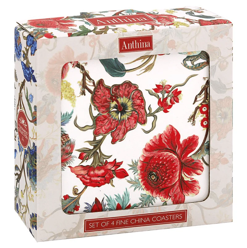 Anthina Ceramic Coasters - Set of 4 - Image 2