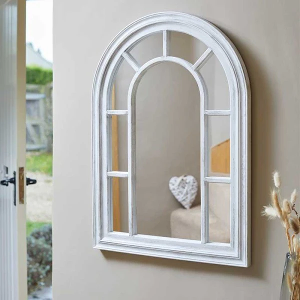 Arcadia Home & Garden Mirror 70x50cm - Silvergris - Image 2