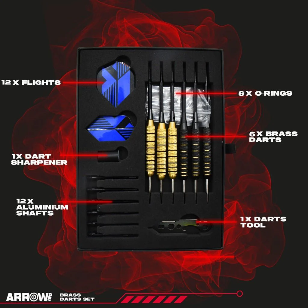 Arrow180 Brass Darts Set - Image 2